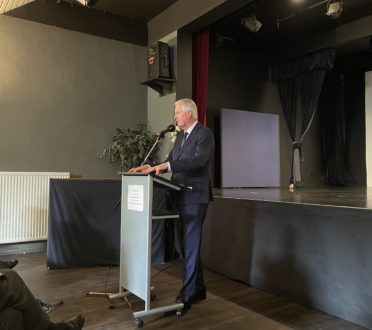 De heer Michel Barnier op het LFI Antwerpen