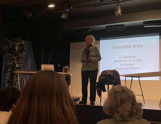 Ontmoeting met mevrouw Henriette Kretz